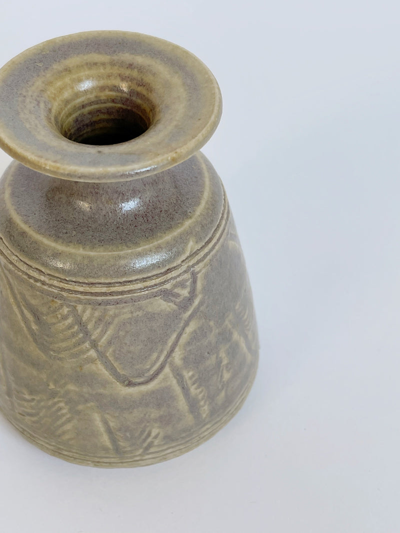 Vintage Lilac Ceramic Vase
