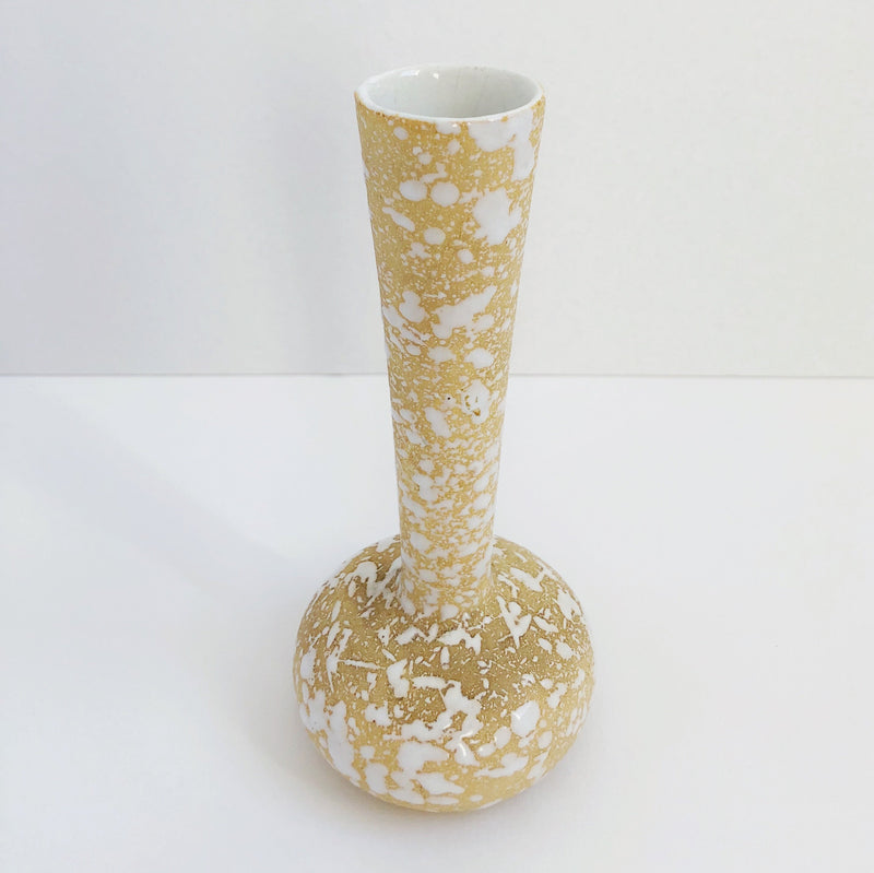 Vintage Speckled Vase